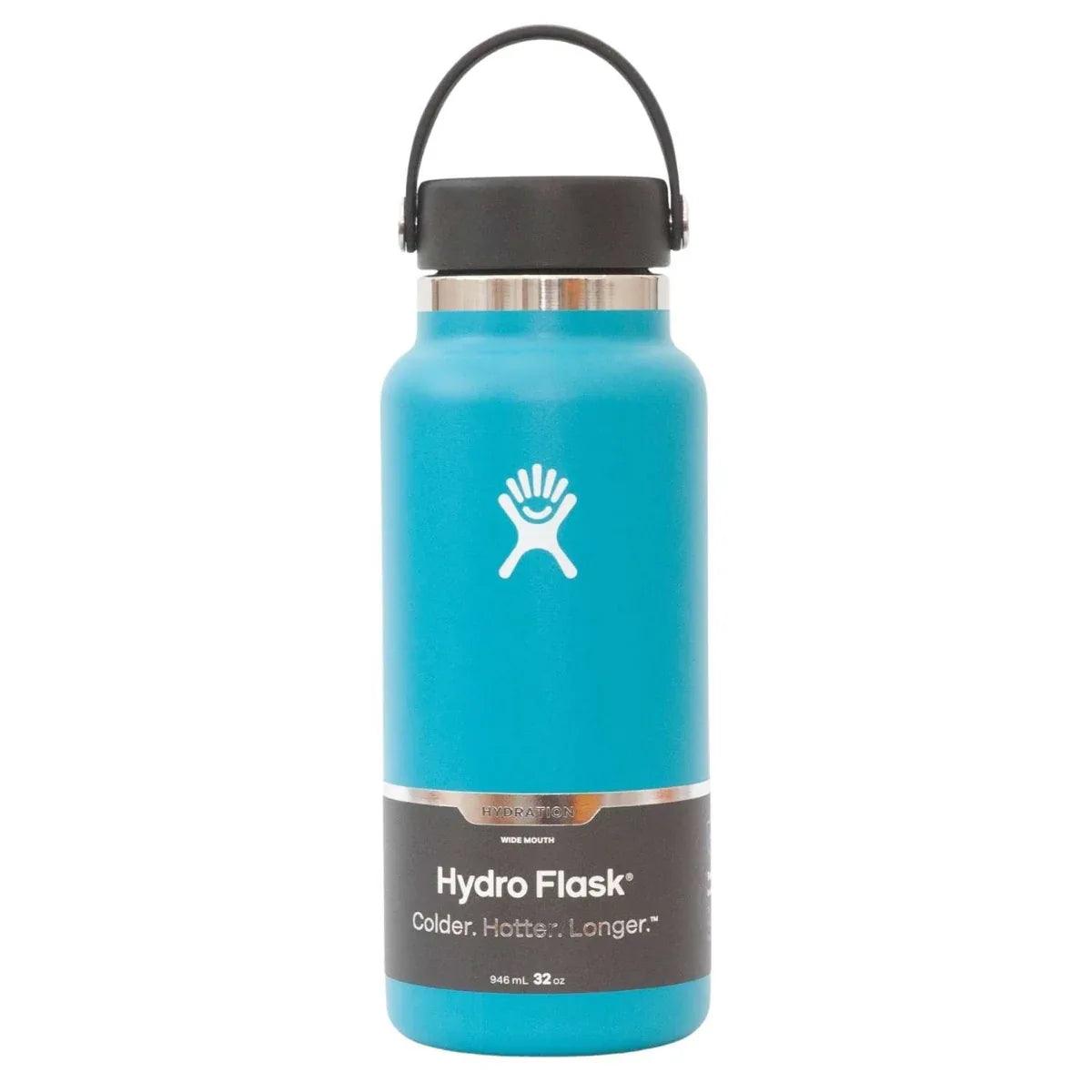 Hydro Flask Wide Mouth Insulated Water Bottle (32oz) (10 Colours