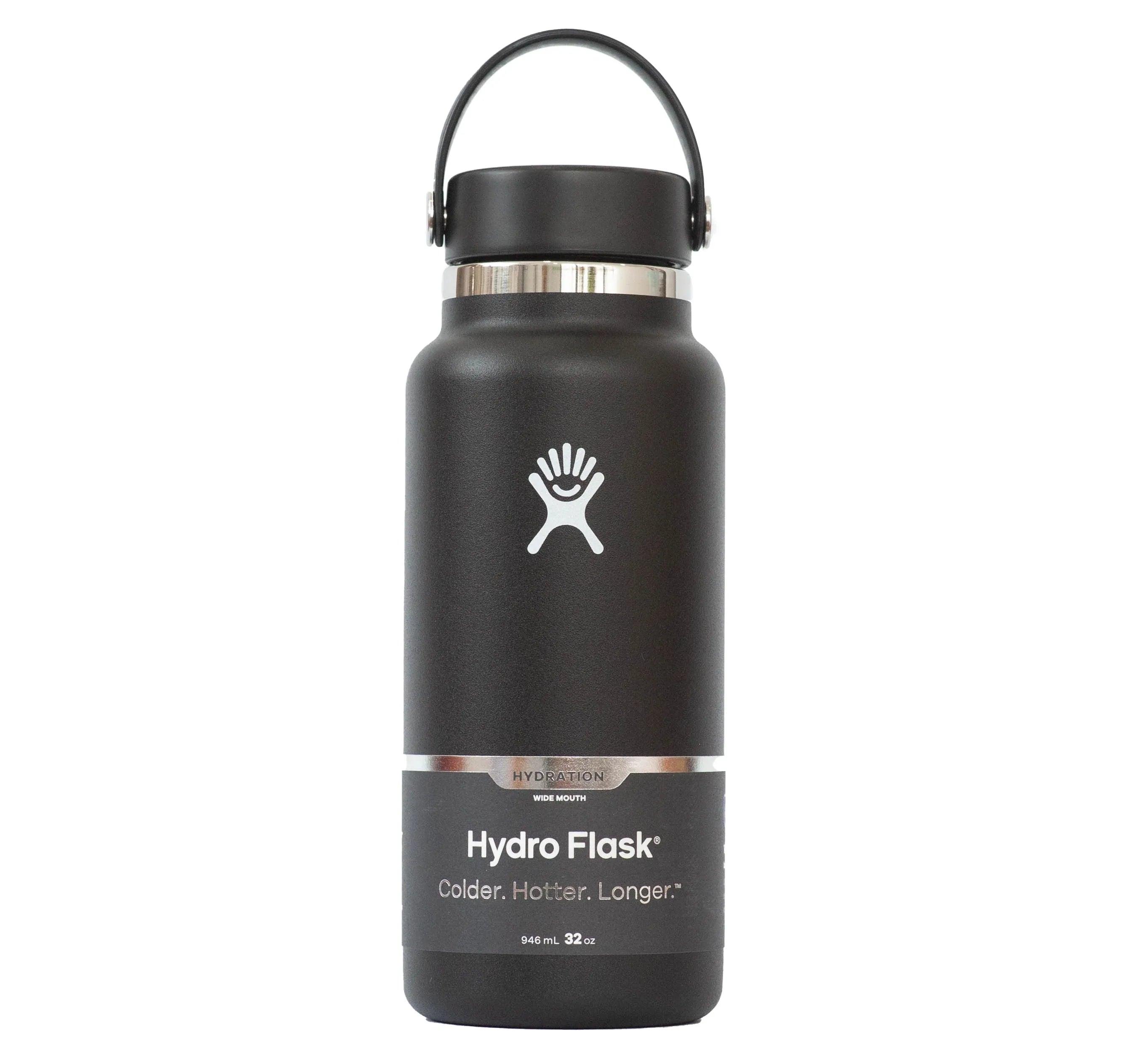 Hydro Flask Wide Mouth Insulated Water Bottle (32oz) (10 Colours