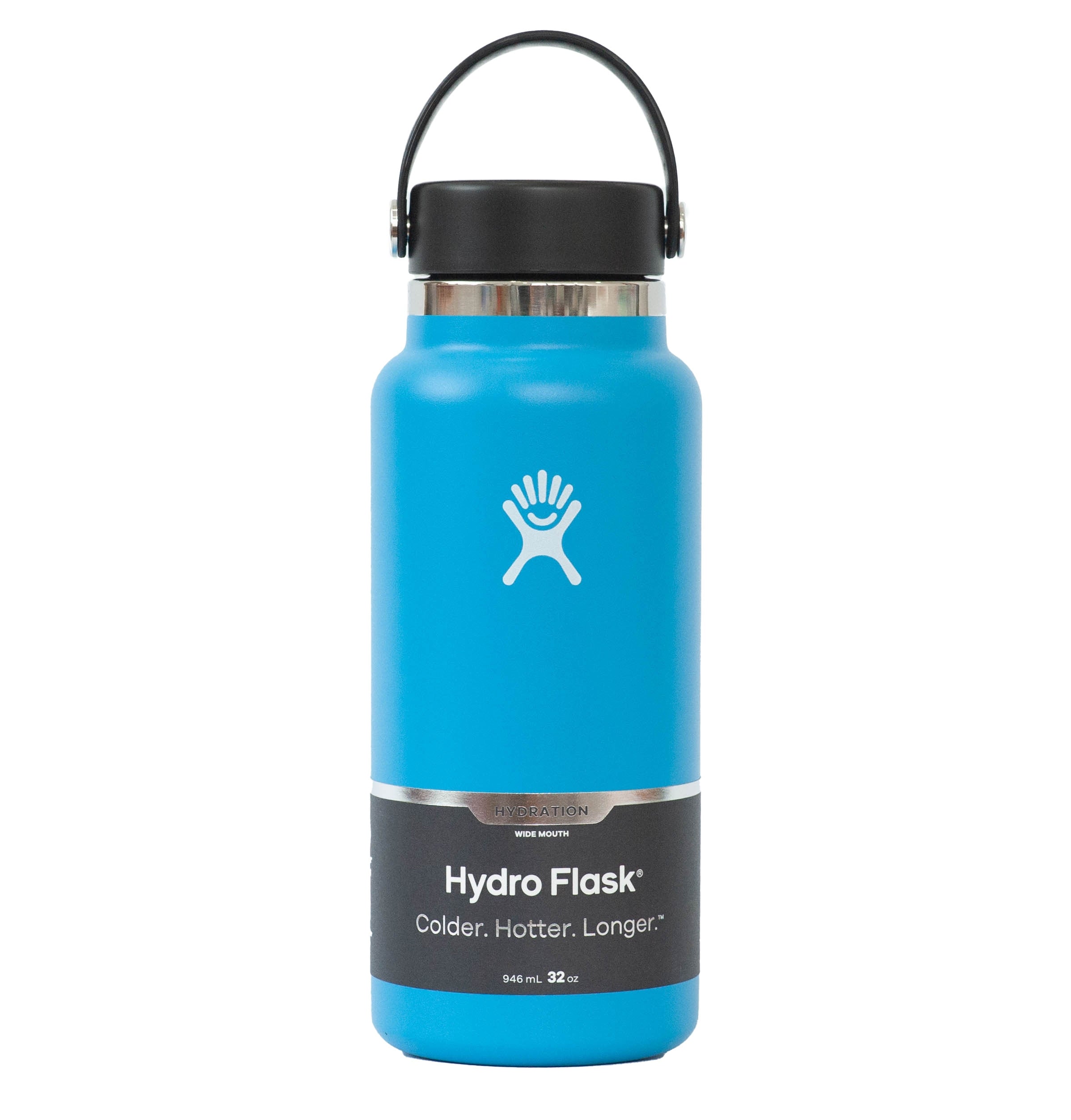 Hydro Flask Wide Mouth Insulated Water Bottle (32oz) (10 Colours) - Pupsik Singapore