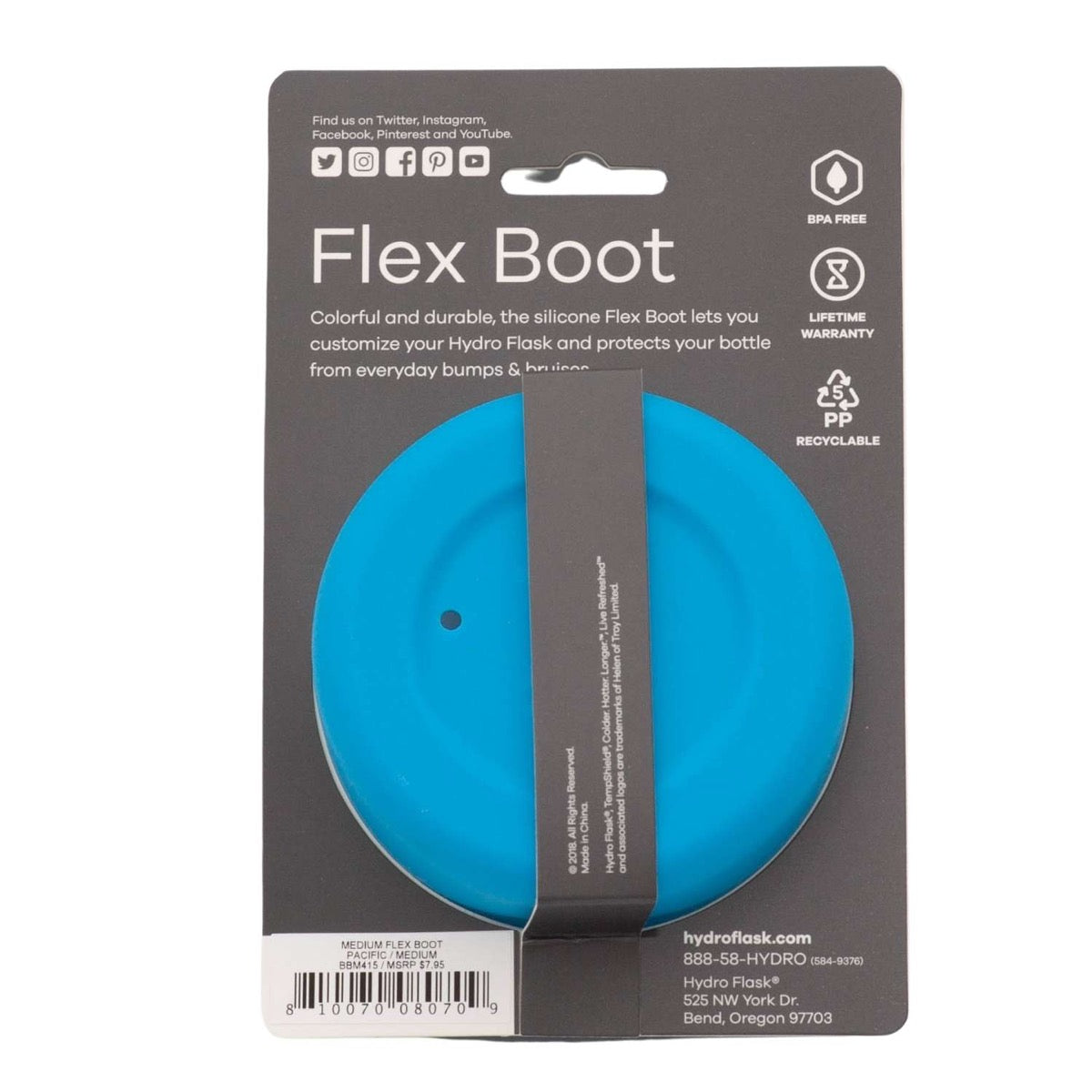 Hydro Flask Medium Flex Bottle Boot (4 Colours) - Pupsik Singapore