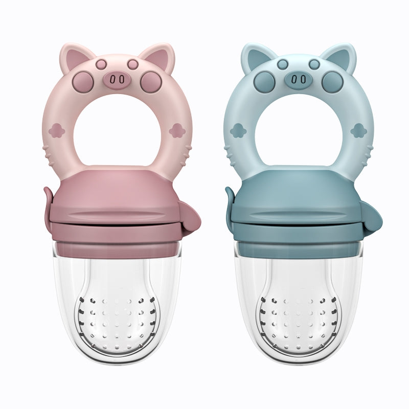 Biomom Food Feeder & Teether (8 Colours) - Pupsik Singapore