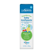 Dr. Brown's Fluoride-Free Baby Toothpaste, 40g - Mixed Fruits (Exp 06/27)