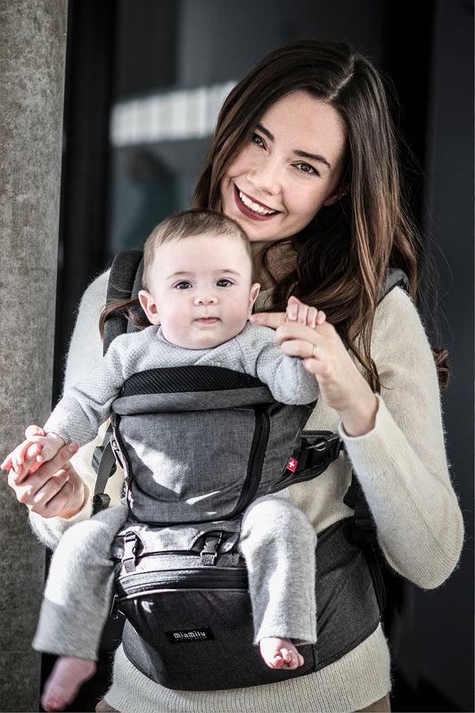 MiaMily HIPSTER Plus Baby Carrier (3 Colors) - Pupsik Singapore