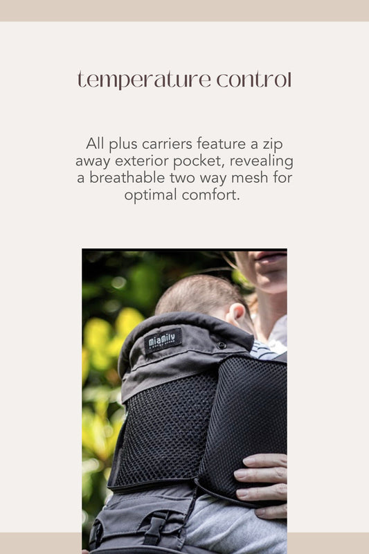 MiaMily HIPSTER Plus Baby Carrier (3 Colors) - Pupsik Singapore
