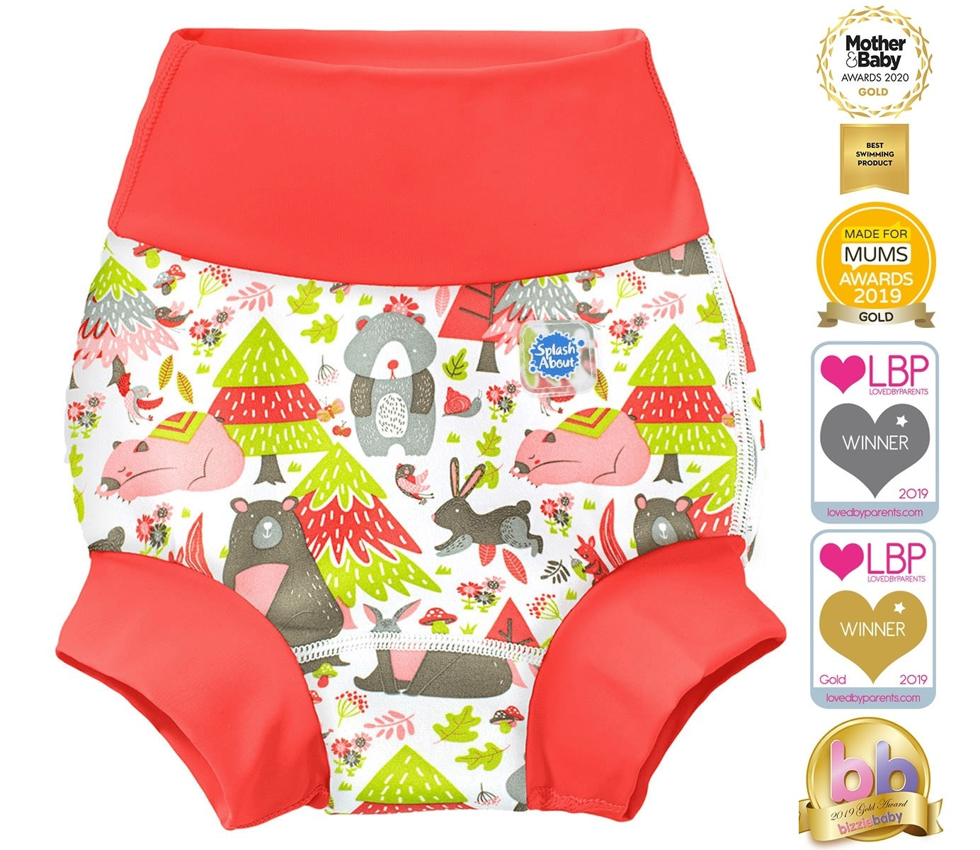 Splash About Happy Nappy Reusable Swim Diaper - Into the Woods