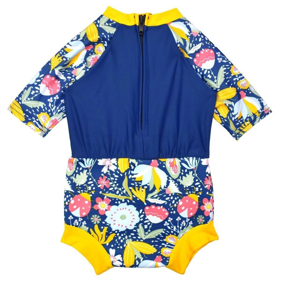Splash About Happy Nappy Sunsuit - Garden Delight