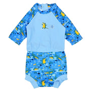 Splash About Happy Nappy Sunsuit - Crocodile Swamp (2 Sizes)