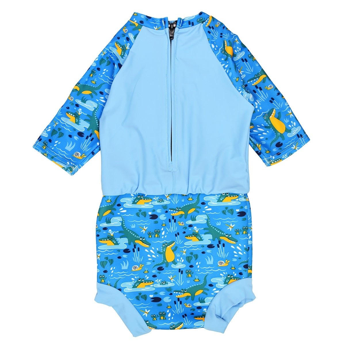 Splash About Happy Nappy Sunsuit - Crocodile Swamp (2 Sizes)