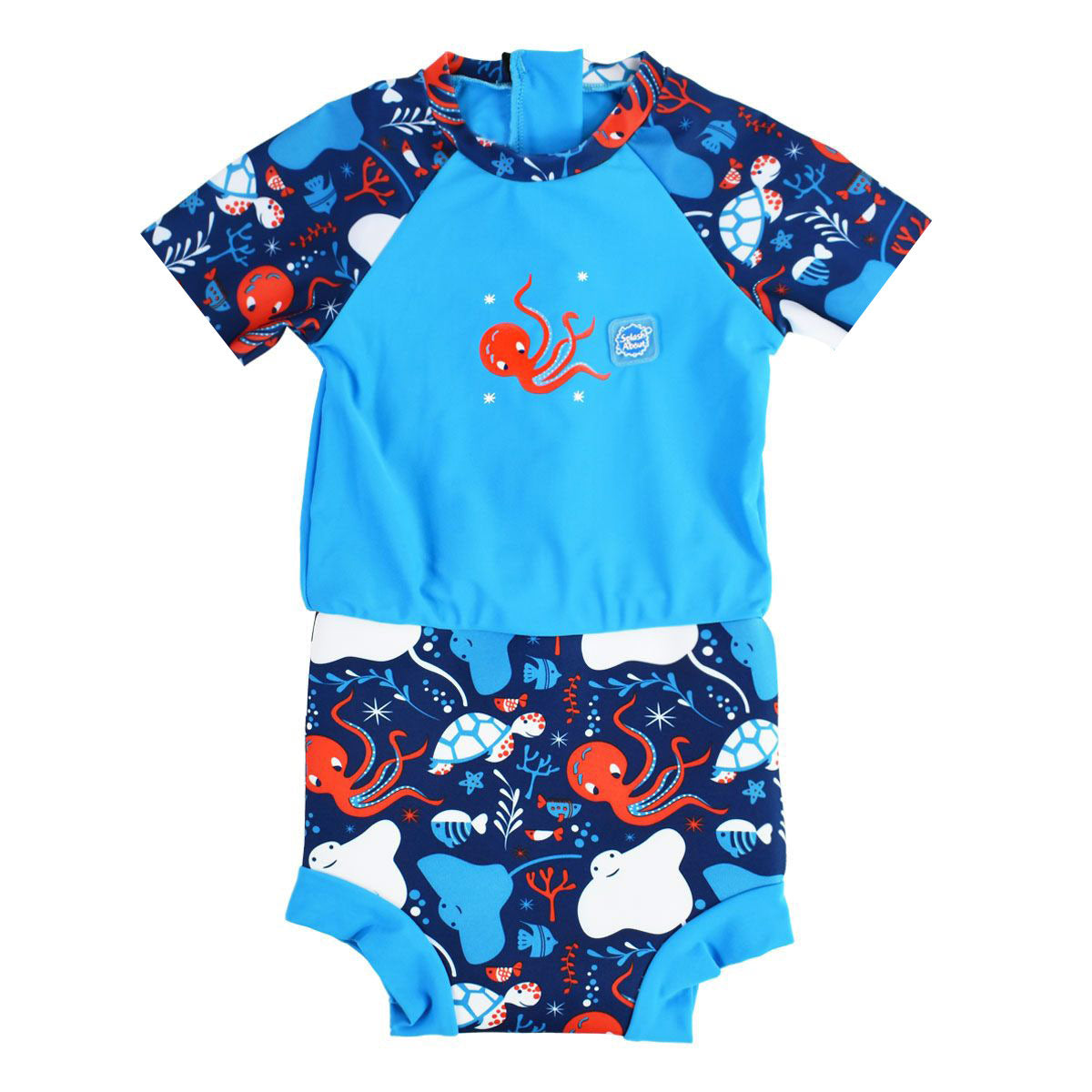 Splash About Happy Nappy Sunsuit - Under the Sea (2 Sizes)