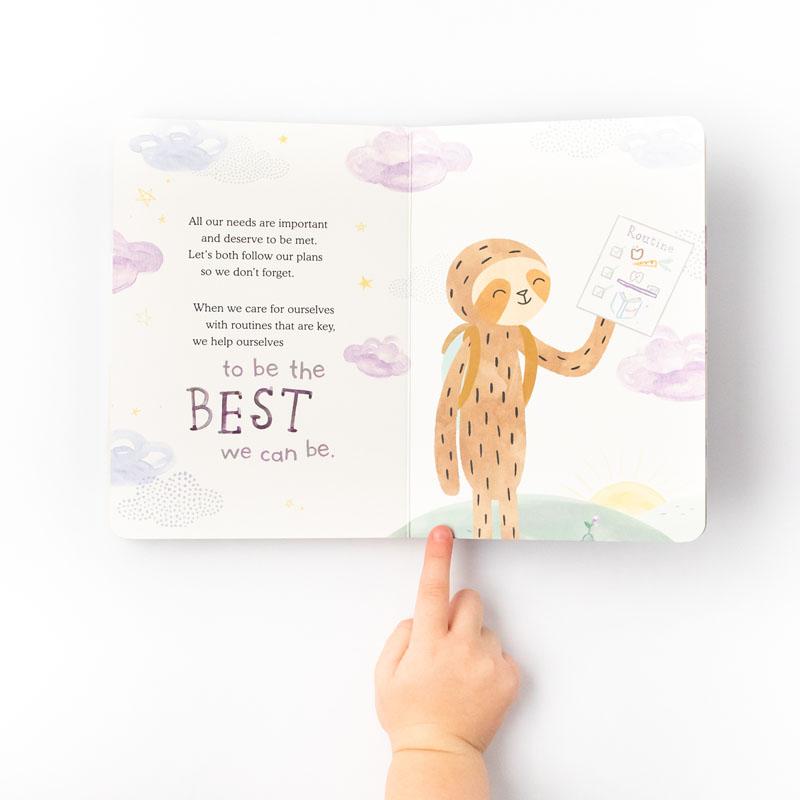Slumberkins Sloth's Daily Plan Board Book (Routines)