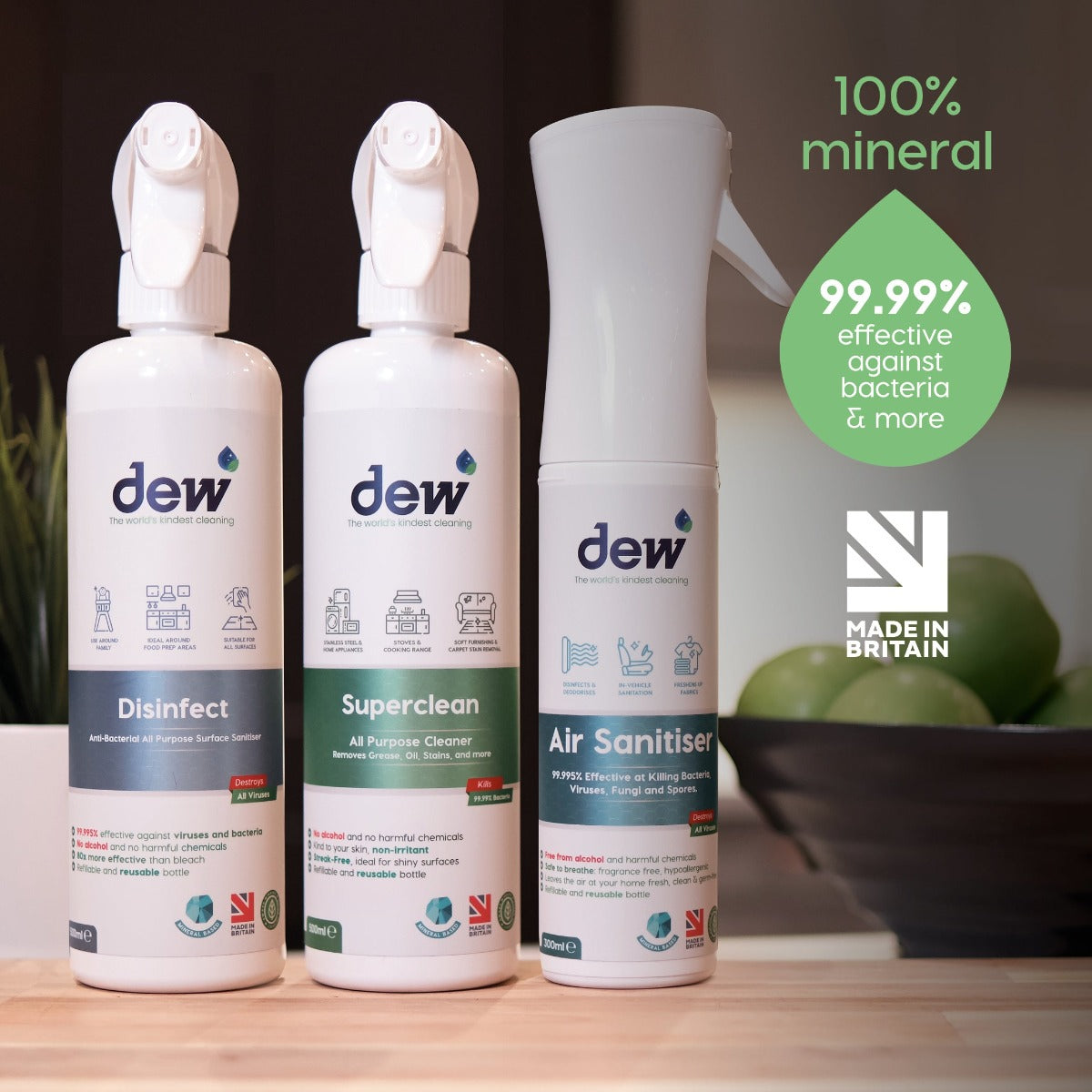 Dew Superclean Fragrance-Free, 500ml (Exp 08/26)