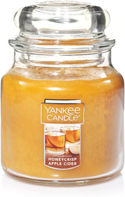 Yankee Candle Medium Jar Candle (14.5oz) - Honeycrisp Apple Cider