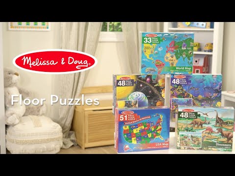 Melissa & Doug Floor Puzzle, 48 pcs (5 Themes)