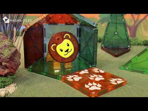 Magna-Tiles Safari Animals 25-Piece Set