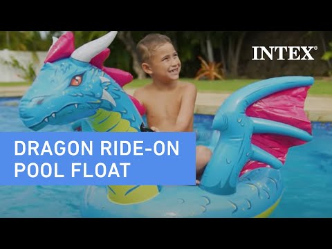 Intex Mystical Dragon Ride-On Inflatable Pool Float