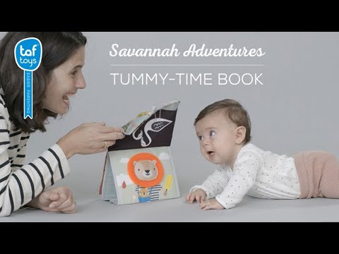 Taf Toys Savannah Tummy Time Cloth Activity Book
