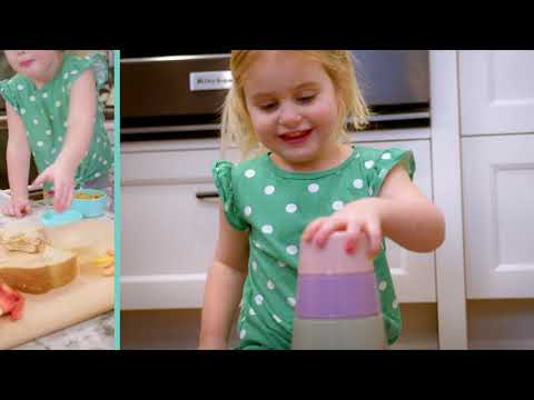 Melii Stacking & Nesting Containers with Silicone Lids, 12 pieces