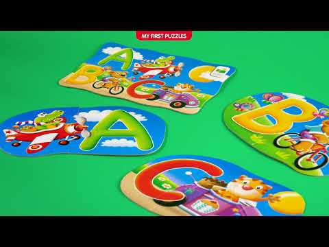The Learning Journey First Puzzle Set 4-in-1 Box (4 Designs)