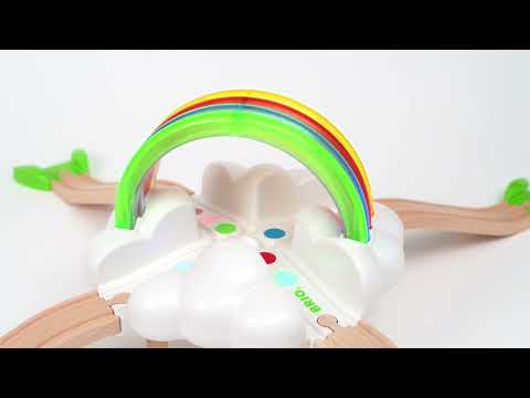 Brio My First Railway Light Up Rainbow Set
