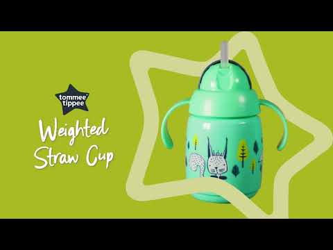 Tommee Tippee Superstar Weighted Straw Cup (300ml) - Yellow