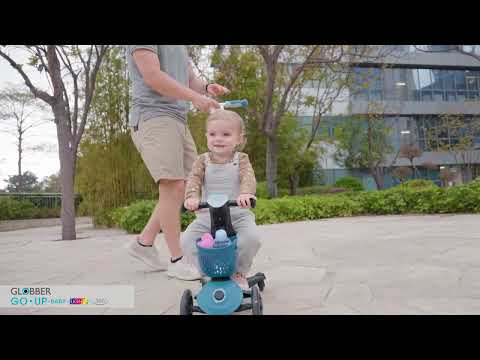 Globber GO•UP Baby Lights 360° Foldable Convertible Scooter (5 Colors)