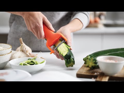 Joseph Joseph Safestore Julienne Peeler - Orange