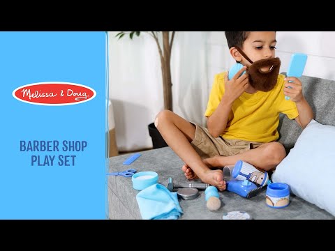 Melissa & Doug Barber Shop Play Set