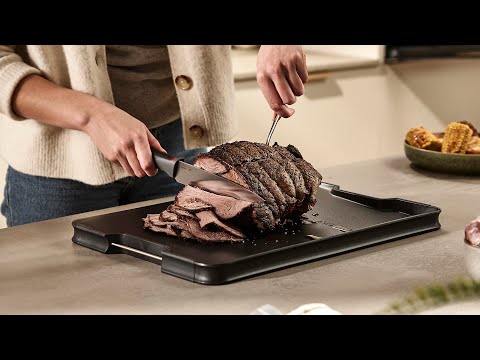 Joseph Joseph Cut&Carve Plus Multi-function Chopping Board, Extra Large (3 Colors)