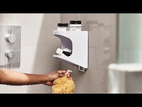 Joseph Joseph Capsule 2-tier Shower Shelf - White
