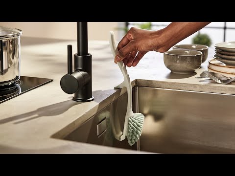 Joseph Joseph Edge Washing-up Brush - Stone Green