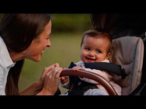 Globber Stroll Lite Compact and Foldable Stroller - Olive