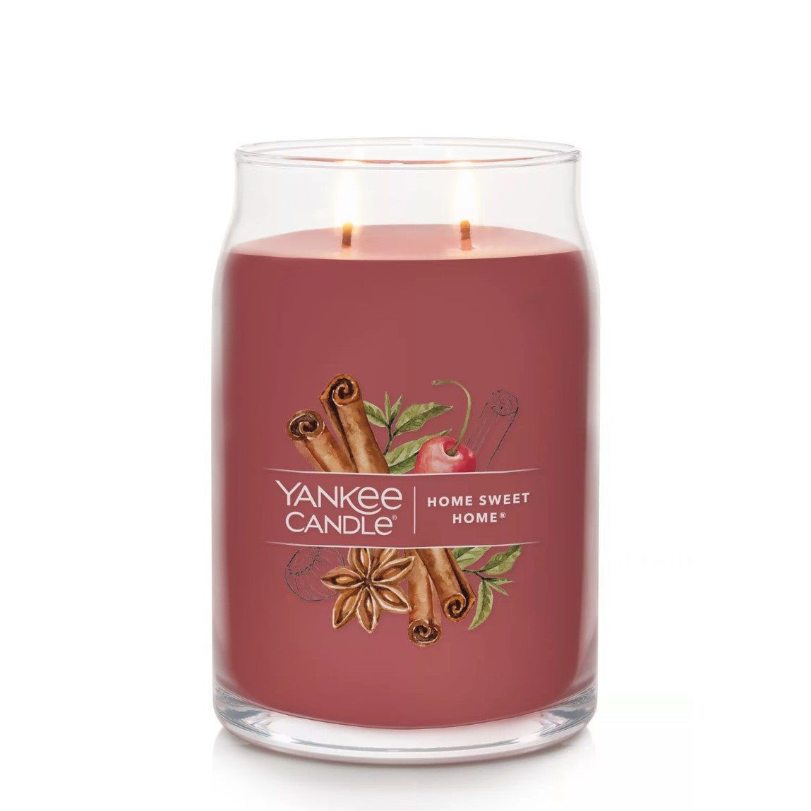 Yankee Candle Signature Large Jar Candle, 2-wicks (20oz) - Home Sweet Home