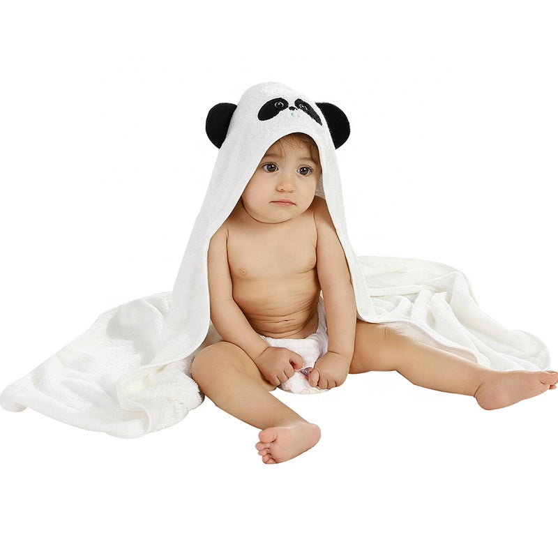 MPJ Baby Hooded Bath Towel (+ Free Washcloth) - 5 Designs - Pupsik Singapore