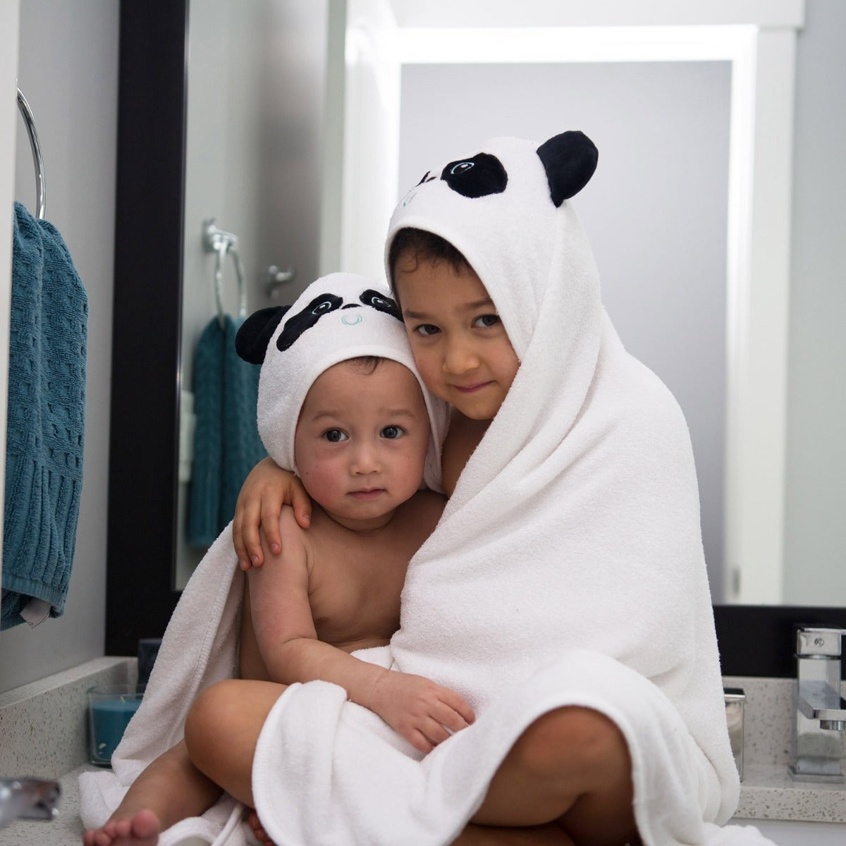 MPJ Baby Hooded Bath Towel (+ Free Washcloth) - 5 Designs - Pupsik Singapore