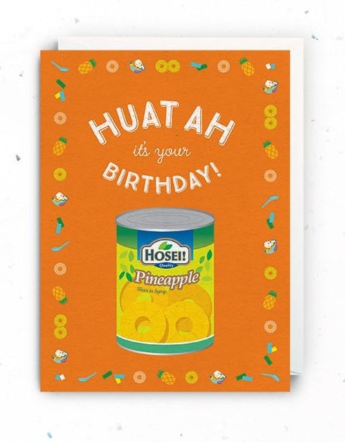 The Little Drom Store Birthday Greeting Card (9 Designs) - Pupsik Singapore