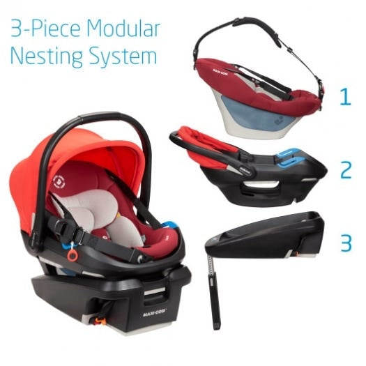 Maxi Cosi Coral XP Infant Car Seat - Essential Red