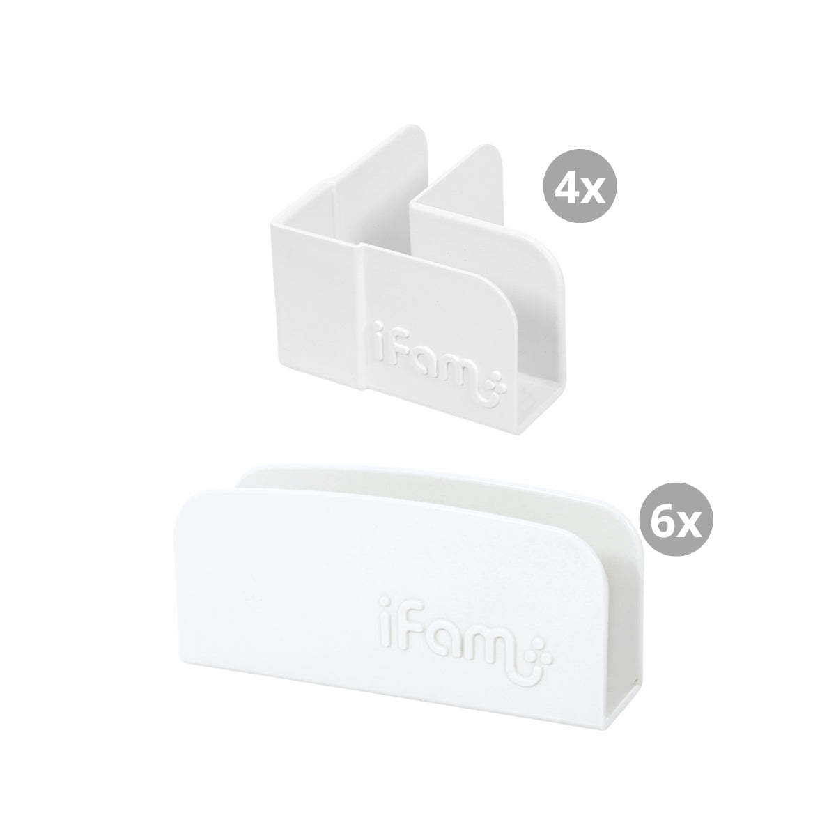 IFAM Baby Room Corner & Straight Safety Holders (10pcs/set)