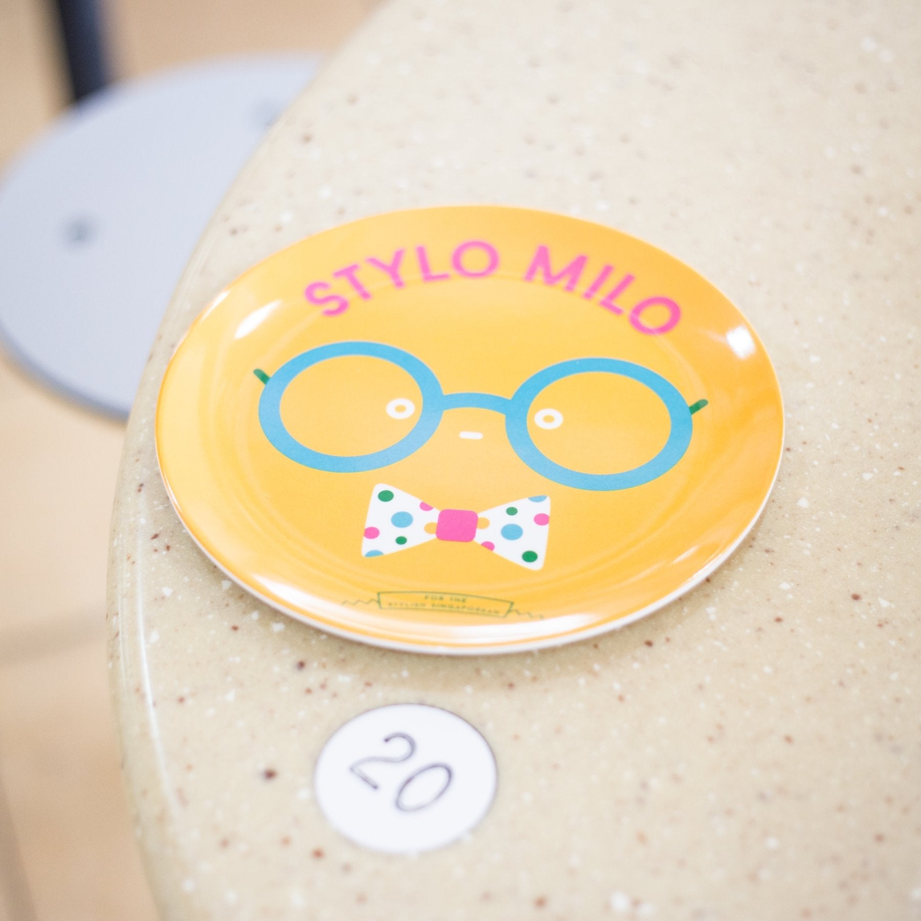 The Little Drom Store Melamine Plate (8 inch) (25 Designs) - Pupsik Singapore