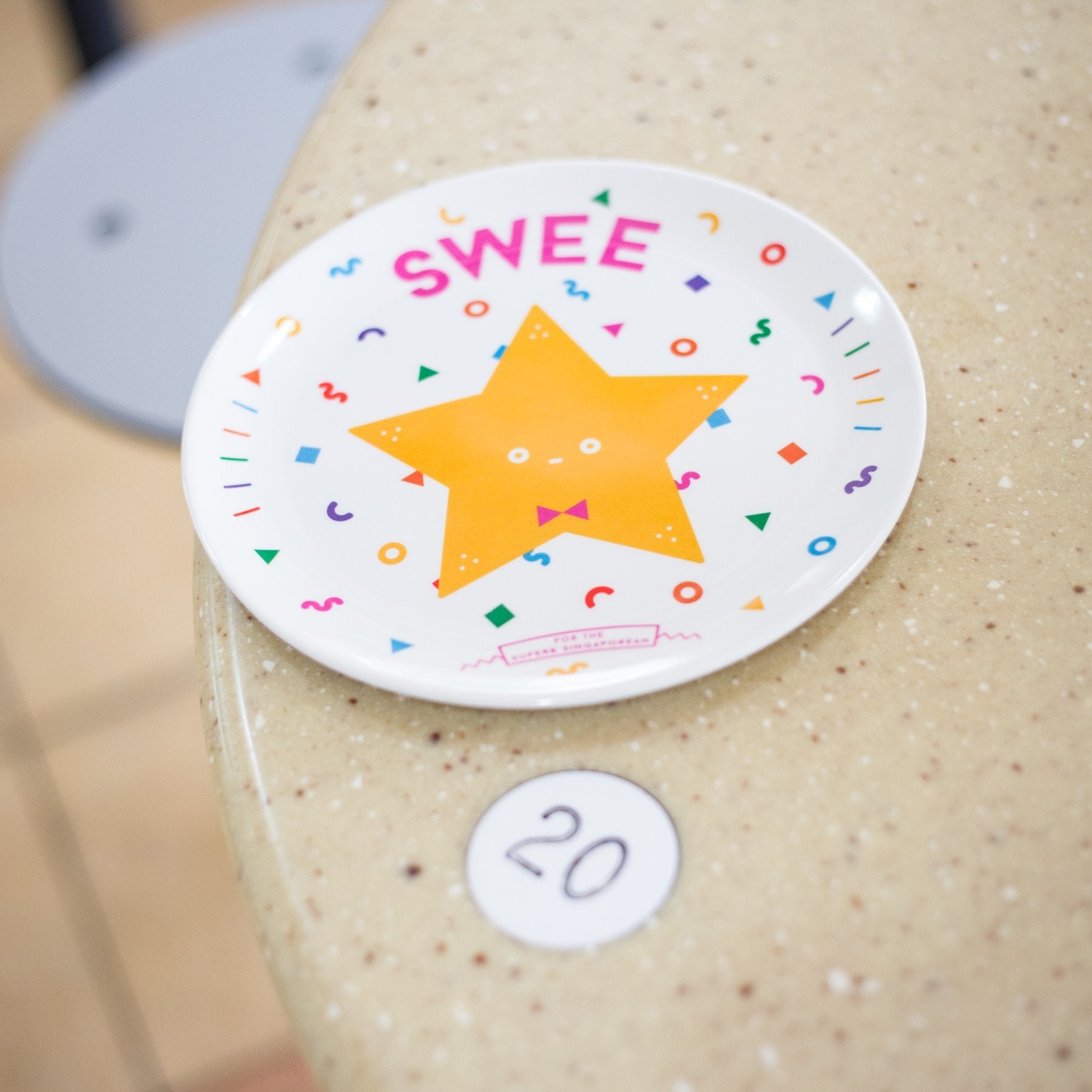 The Little Drom Store Melamine Plate (8 inch) (25 Designs) - Pupsik Singapore