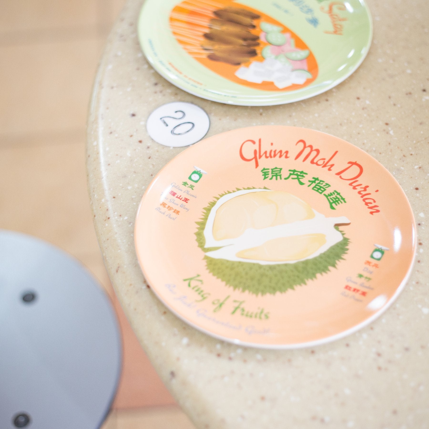 The Little Drom Store Melamine Plate (8 inch) (25 Designs) - Pupsik Singapore
