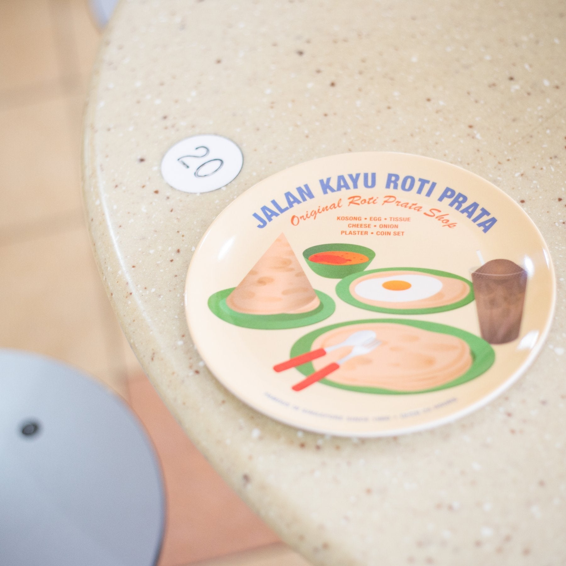 The Little Drom Store Melamine Plate (8 inch) (25 Designs) - Pupsik Singapore