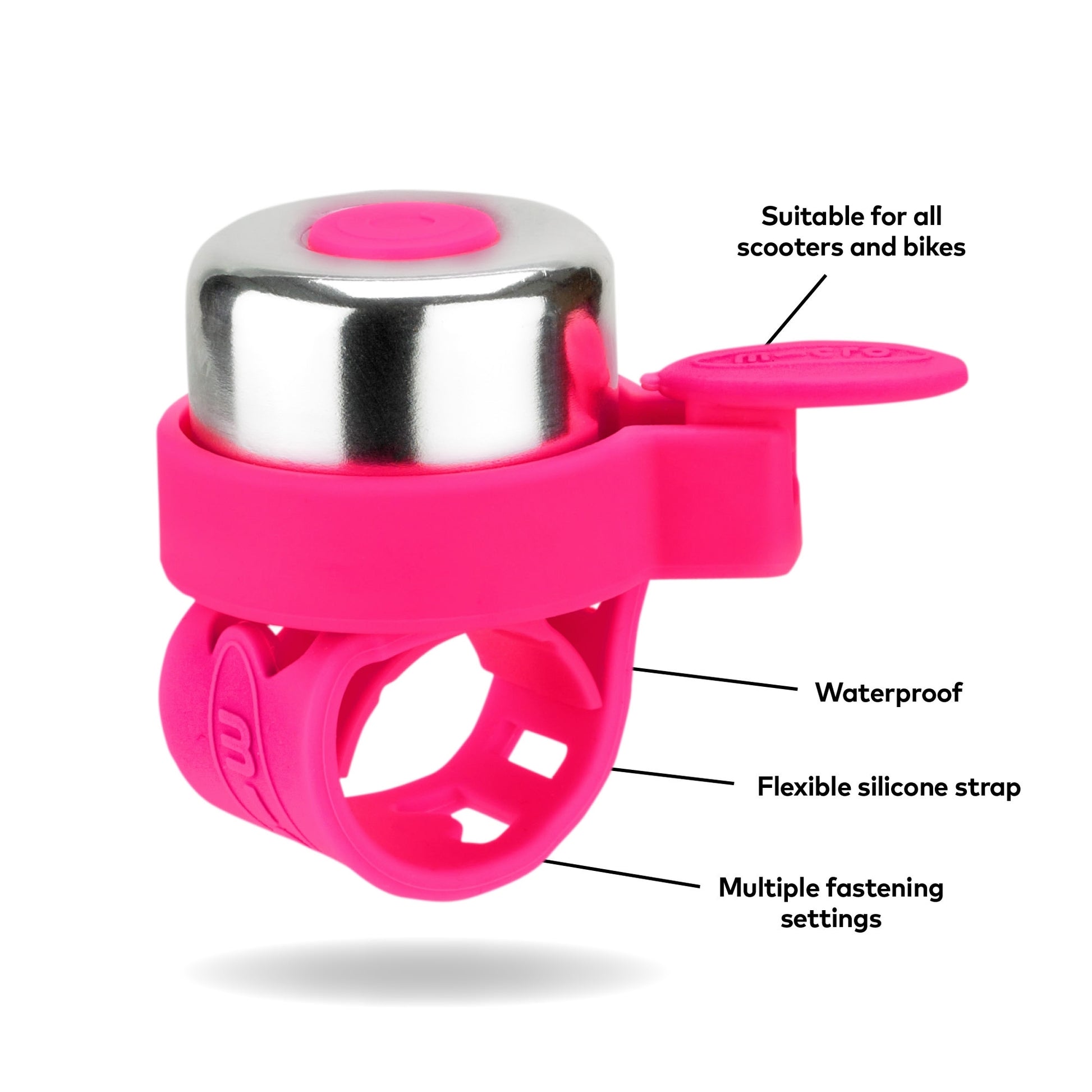 Micro Scooter Bell (10 Designs) - Pupsik Singapore