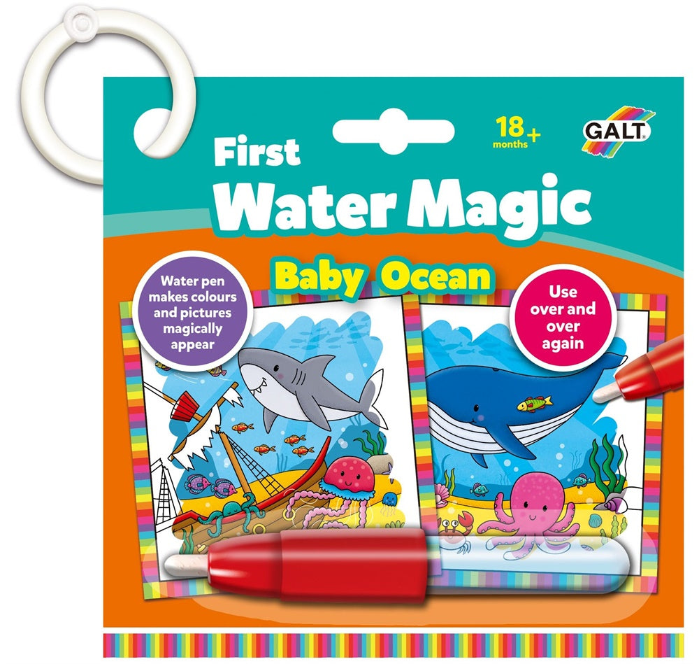 Galt Toys First Water Magic Colouring Pad (3 Designs) - Pupsik Singapore