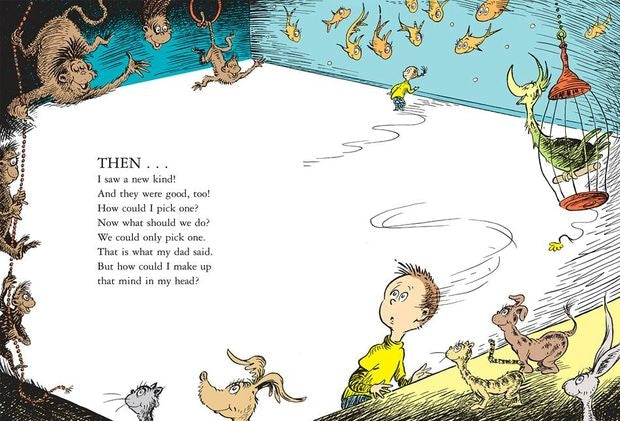 What Pet Should I Get? by Dr. Seuss Story Book