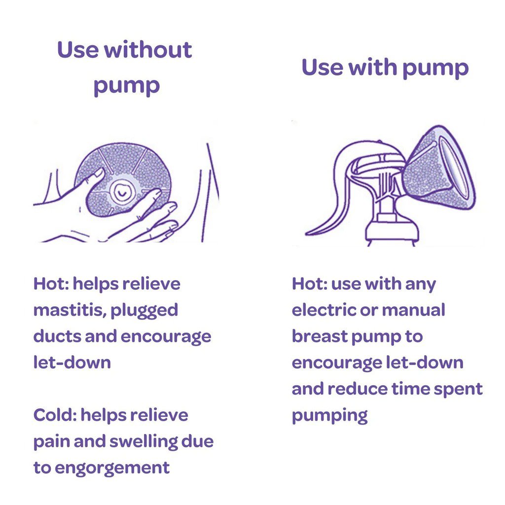 Lansinoh TheraPearl 3-in-1 Breast Therapy