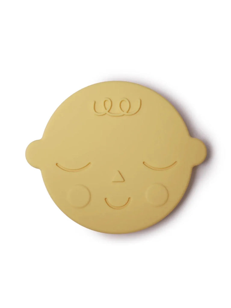 Mushie Silicone Face Teether (4 Colours) - Pupsik Singapore
