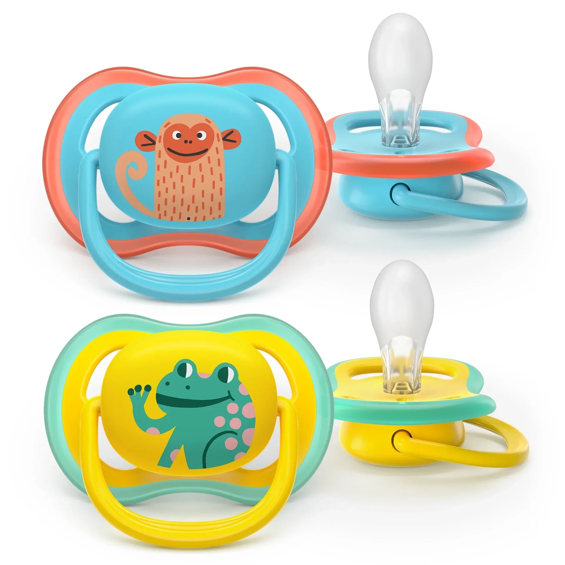 Philips Avent Ultra Air Pacifier, 2pk - 3 Sizes (54 Designs) - Pupsik Singapore