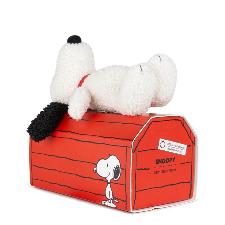 Peanuts Snoopy Tiny Teddy Cream Soft Toy (17cm) | In Gift Box - Pupsik Singapore