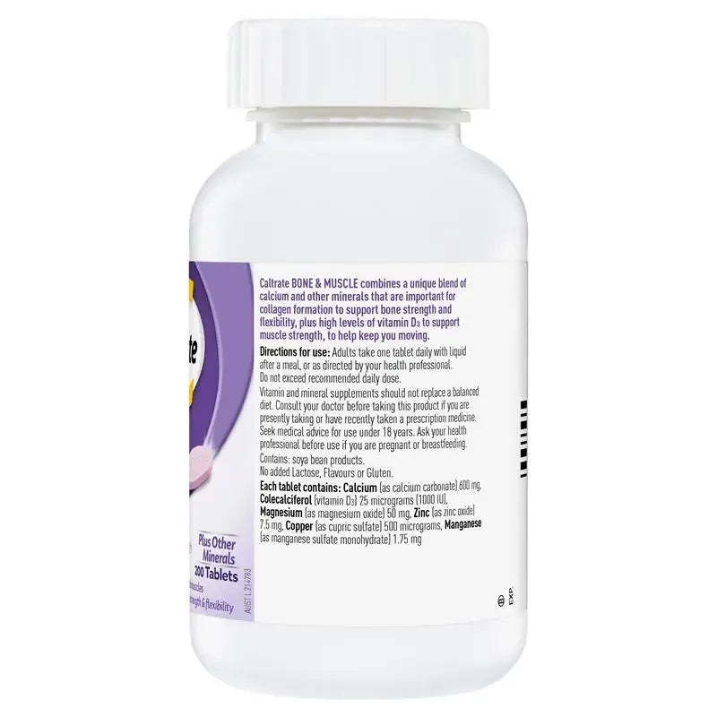 Caltrate Bone and Muscle Health Supplements (2 Sizes)