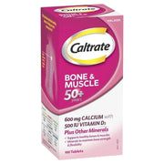 Caltrate Bone and Muscle 50+ Years Health Supplements, 100 Tabs (Exp 05/27)